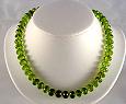 Green necklace…