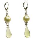 Pearl earrings…